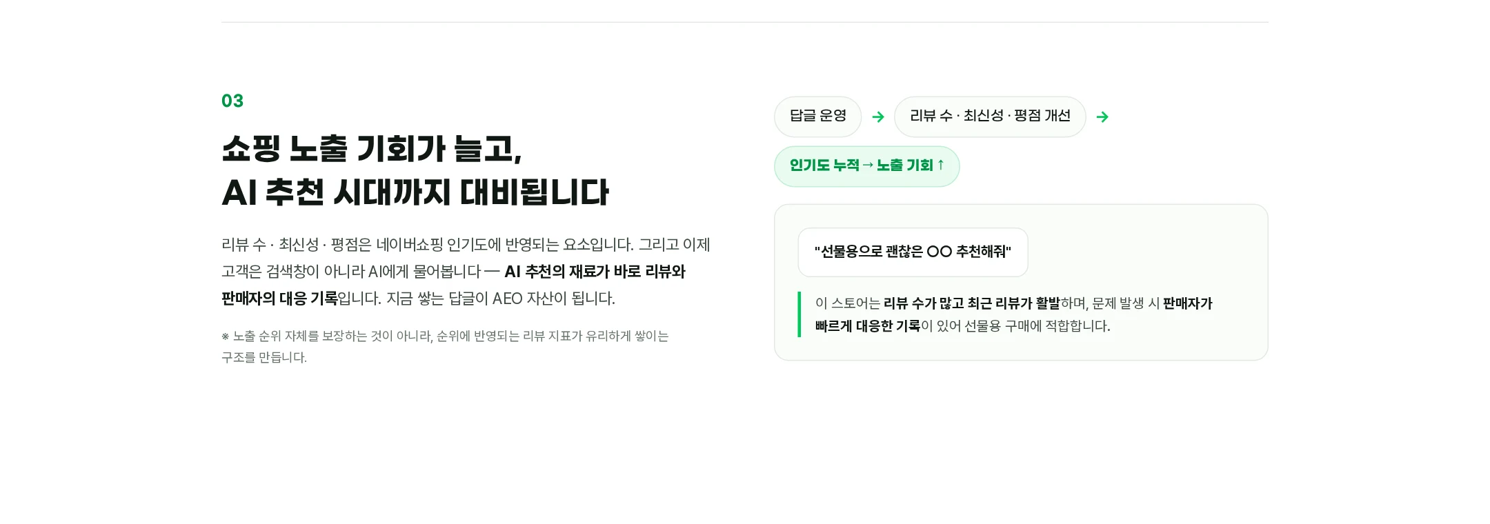 쇼핑몰 리뷰 답글 자동화 · 리빅스 결과물